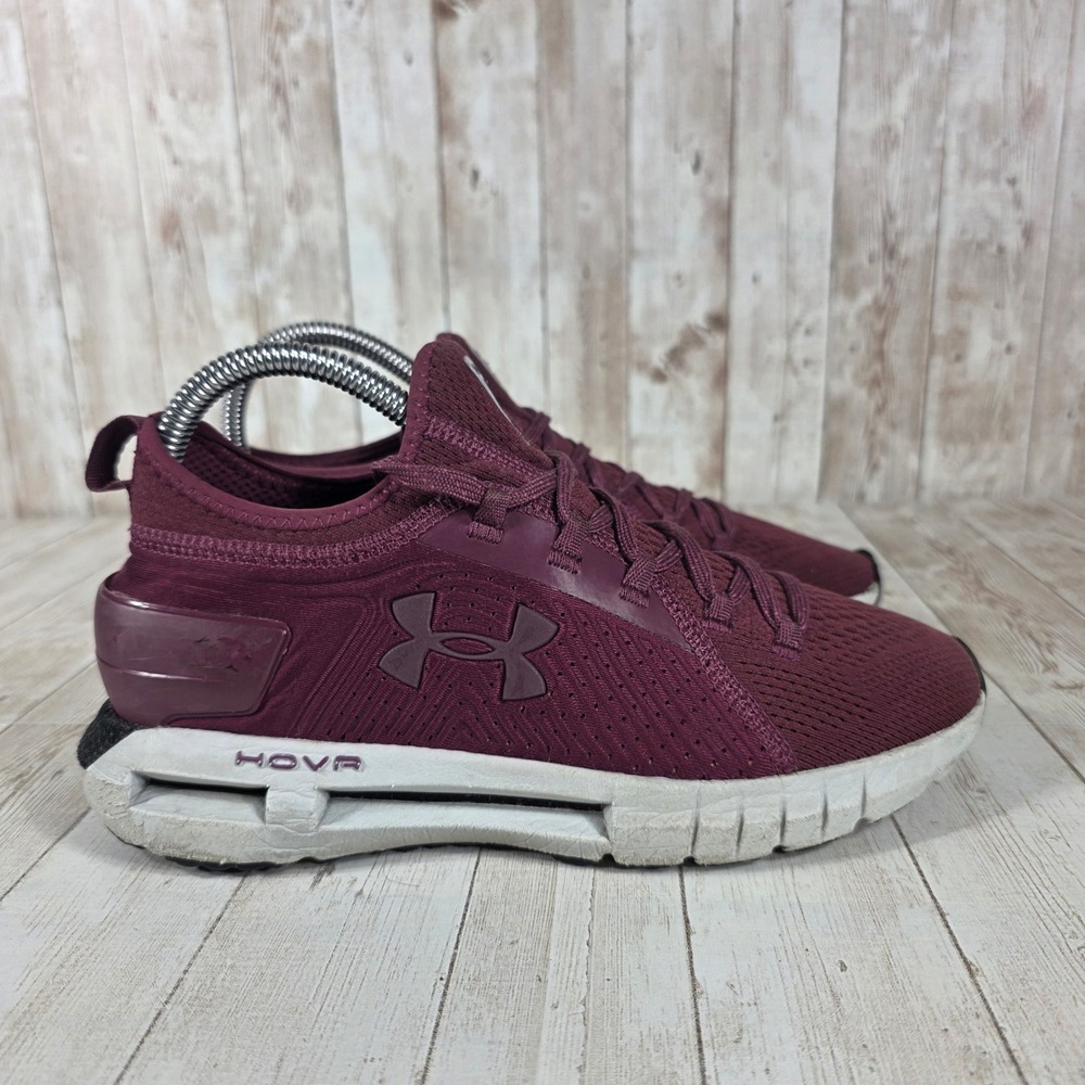 Under Armour HOVR Sonic 5 Burgundy Running Shoes Women's Size‎ 7